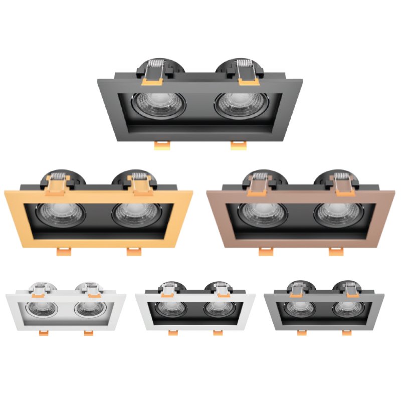 Goya 2x8W Sıva Altı Cob Led Armatür 