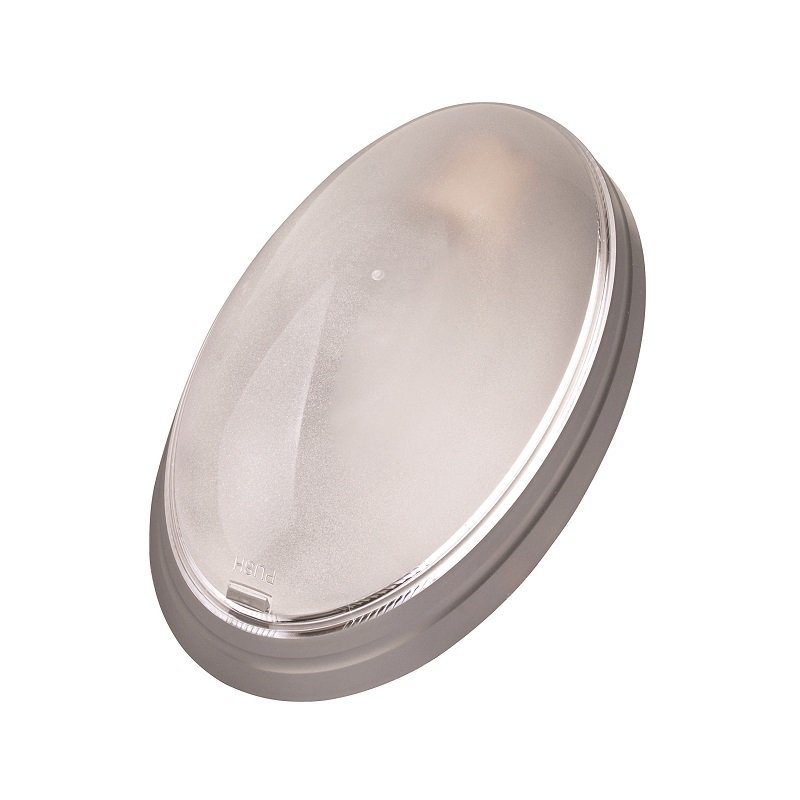 Horoz Aplik Armatür Flue Gümüş 